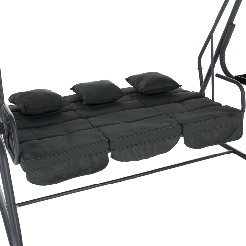 Záhradná hojdačka, tmavosivá, MIJA