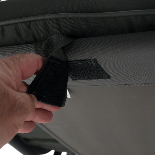 Záhradná hojdačka, tmavosivá, MIJA