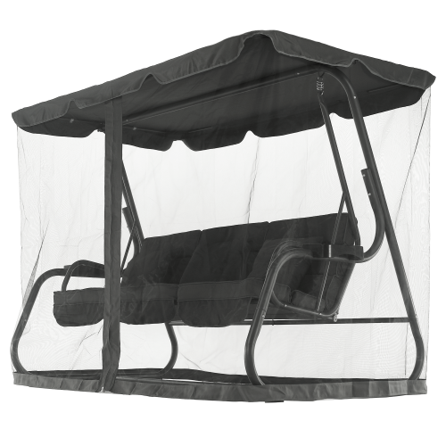 Záhradná hojdačka, tmavosivá, MIJA