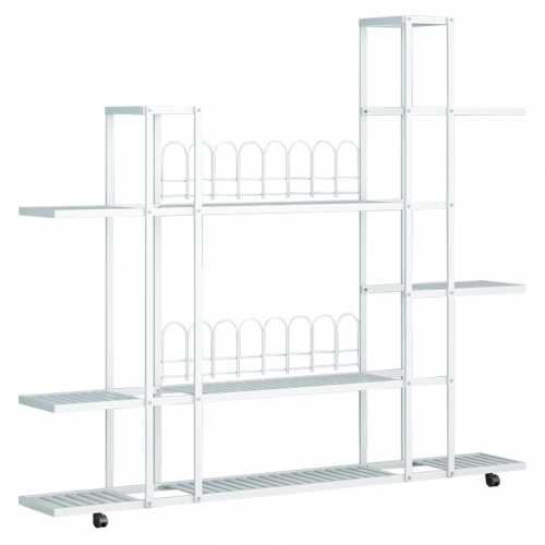 Regál, biela, LASKIA