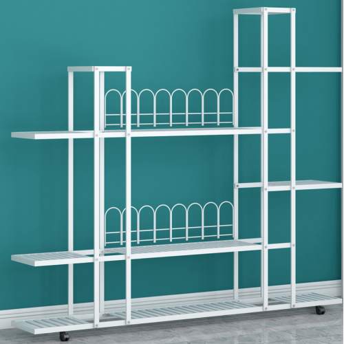 Regál, biela, LASKIA