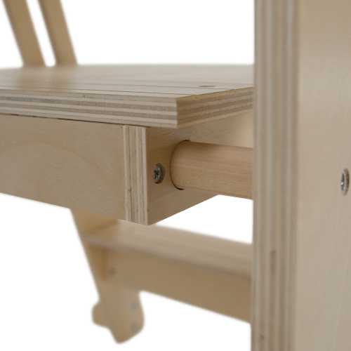 Montessori skladacia učiaca veža, prírodná, URIAN
