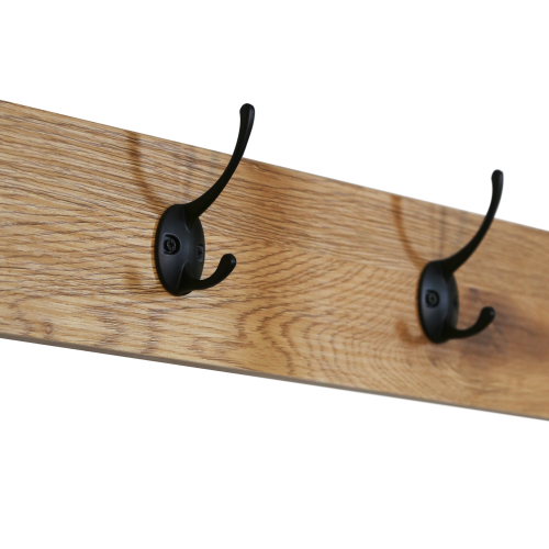 Vešiak, čierna/dub, BERDY