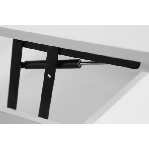 Konferenčný stolík, biela, ARALYN