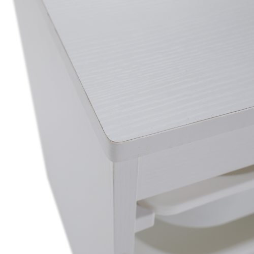 Organizér s úložnými boxami, biela, TRIMAL Organizér s úložnými boxami, biela, TRIMAL