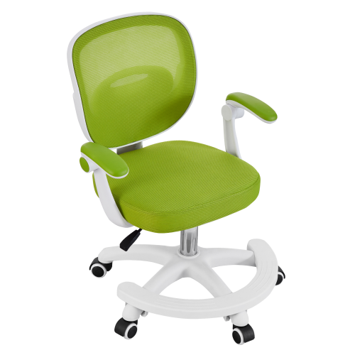 Otočná stolička, zelená/biela, TRIXI TYP 2