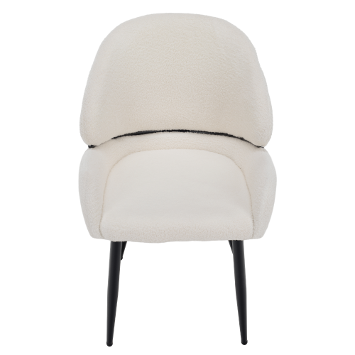 Jedálenská stolička, biela/čierna, SANAKO TYP 1