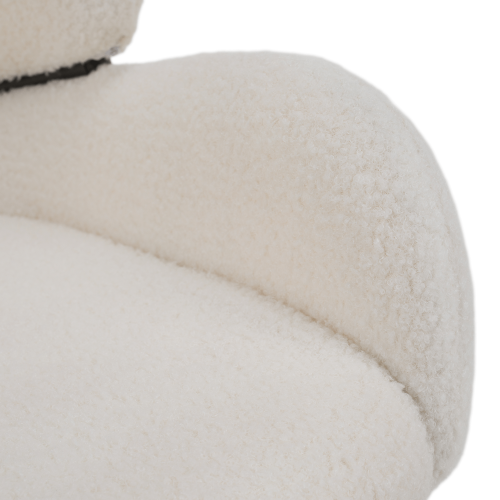 Jedálenská stolička, biela/čierna, SANAKO TYP 1