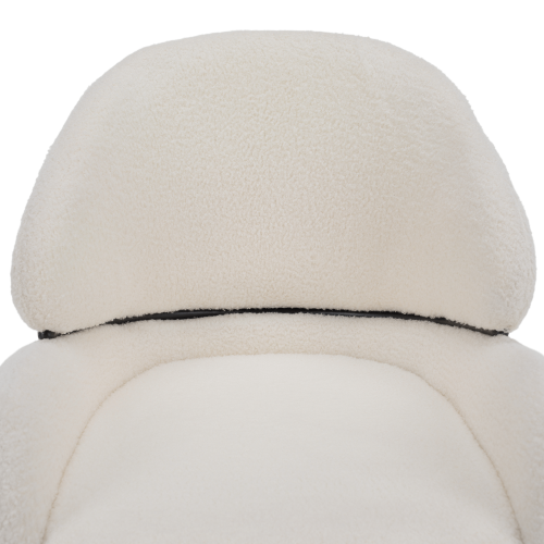 Jedálenská stolička, biela/čierna, SANAKO TYP 1