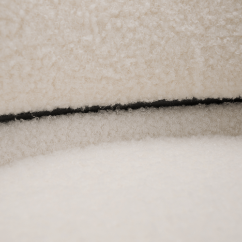 Barová stolička, biela/čierna, SANAKO TYP 2