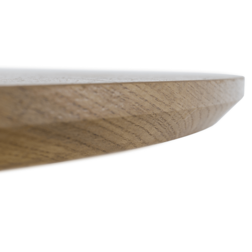 Konferenčný stolík, dub, priemer 80 cm, MAHIR TYP 2