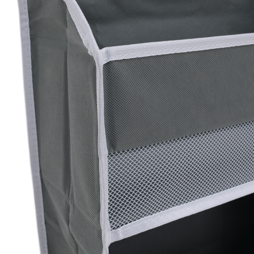 Závesný organizér na dvere, sivá, MADON