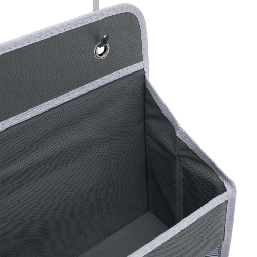 Závesný organizér na dvere, sivá, MADON