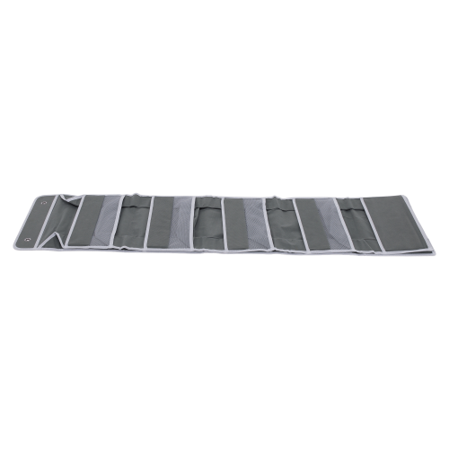 Závesný organizér na dvere, sivá, MADON