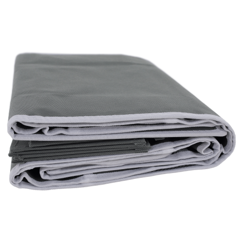 Závesný organizér na dvere, sivá, MADON