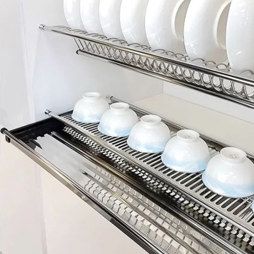 Odkvapkávač na riad do hornej skrinky, nehrdzavejúca oceľ, KAPIO TYP 2 Odkvapkávač na riad do hornej skrinky, nehrdzavejúca oceľ, KAPIO TYP 2