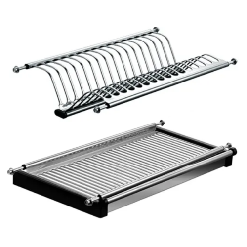 Odkvapkávač na riad do hornej skrinky, nehrdzavejúca oceľ, KAPIO TYP 3