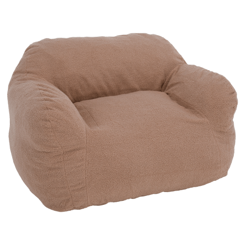 Sedací vak, svetlohnedá, FUFY