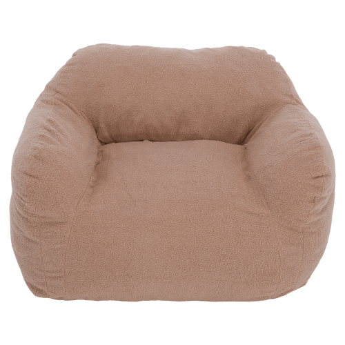 Sedací vak, svetlohnedá, FUFY