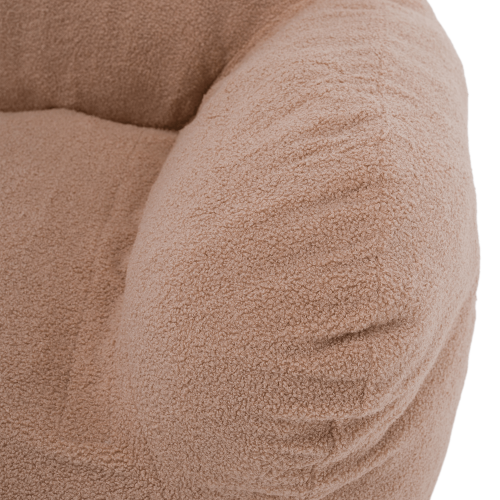 Sedací vak, svetlohnedá, FUFY