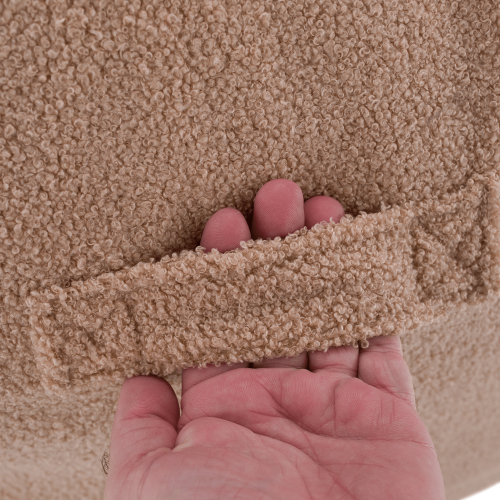 Sedací vak, svetlohnedá, FUFY