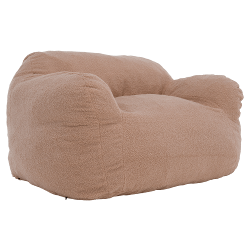 Sedací vak, svetlohnedá, FUFY