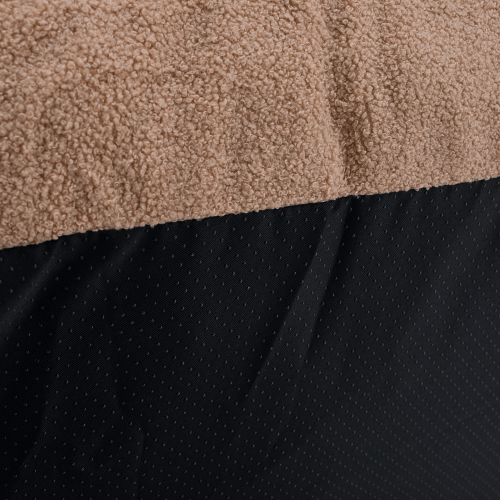 Sedací vak, svetlohnedá, FUFY