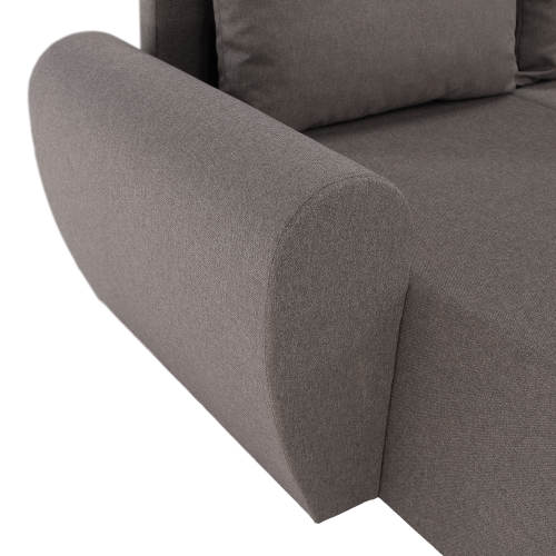 Univerzálna sedacia súprava, sivobéžová Taupe, DAKAR NEW U