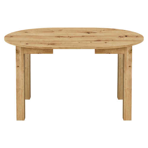 Jedálenský rozkladací stôl, dub artisan, 103-142x76 cm, HARRY