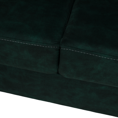 Sedacia súprava, smaragdová, ľavá, MALAGA BIG