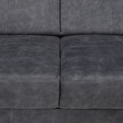 Sedacia súprava, sivá, ľavá, MALAGA