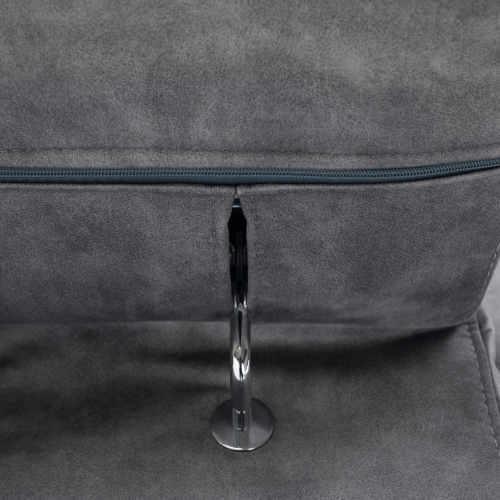 Sedacia súprava, sivá, pravá, MALAGA