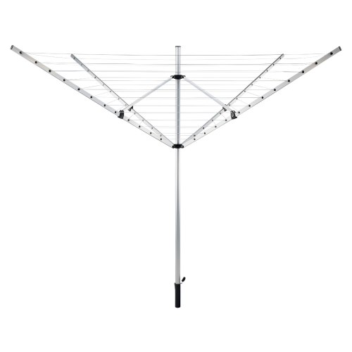 Záhradný sušiak na bielizeň, strieborná/čierna, 50 m, ROTARY NEW TYP 1