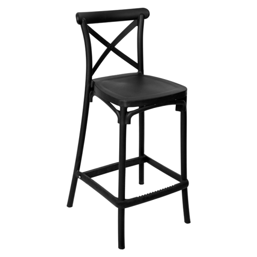 Barová stolička, čierna, SAVITA TYP 2