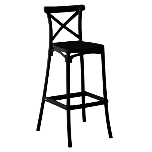 Barová stolička, čierna, SAVITA TYP 2