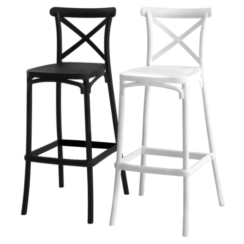 Barová stolička, čierna, SAVITA TYP 2
