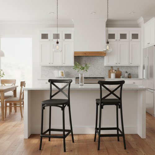 Barová stolička, čierna, SAVITA TYP 2