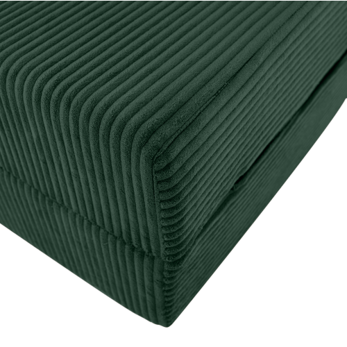 Skladací matrac/kreslo, 2v1, zelená, MALEN