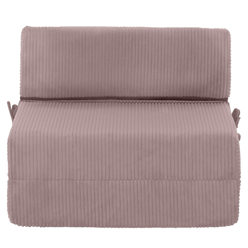 Skladací matrac/kreslo, 2v1, ružová, MALEN