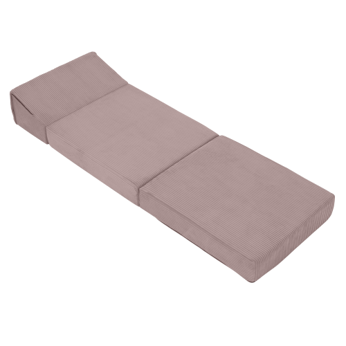 Skladací matrac/kreslo, 2v1, ružová, MALEN