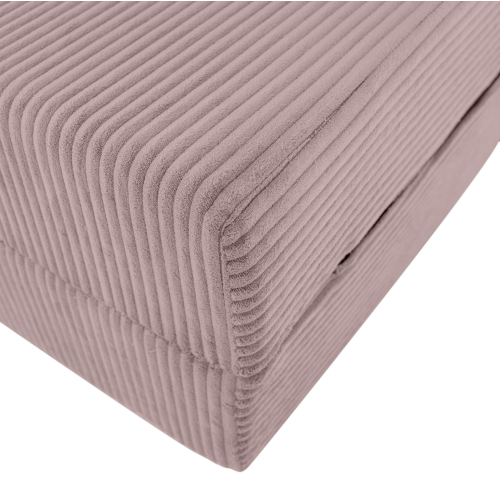 Skladací matrac/kreslo, 2v1, ružová, MALEN