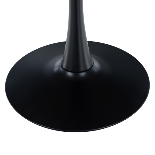 Jedálenský stôl, dub/čierna, priemer 110 cm, REVENTON NEW Jedálenský stôl, dub/čierna, priemer 110 cm, REVENTON NEW