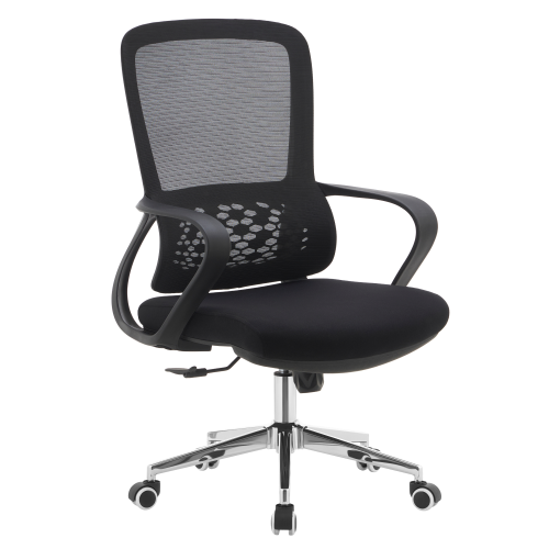 Kancelárske kreslo, čierna, FOSTER TYP 2