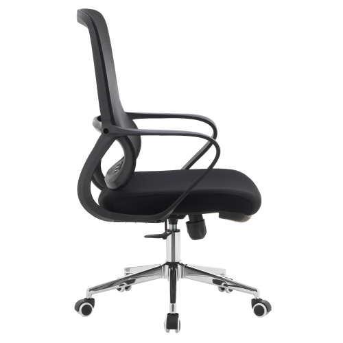 Kancelárske kreslo, čierna, FOSTER TYP 2
