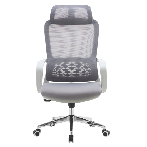 Kancelárske kreslo, sivá, FOSTER TYP 1