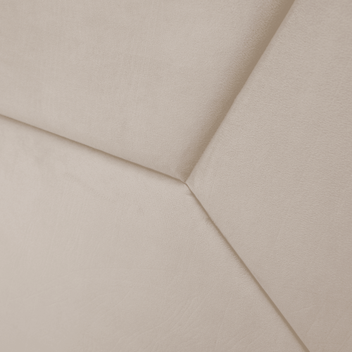 Posteľ s roštom a LED osvetlením, 160x200, béžová Velvet látka, ALTESA Posteľ s roštom a LED osvetlením, 160x200, béžová Velvet látka, ALTESA