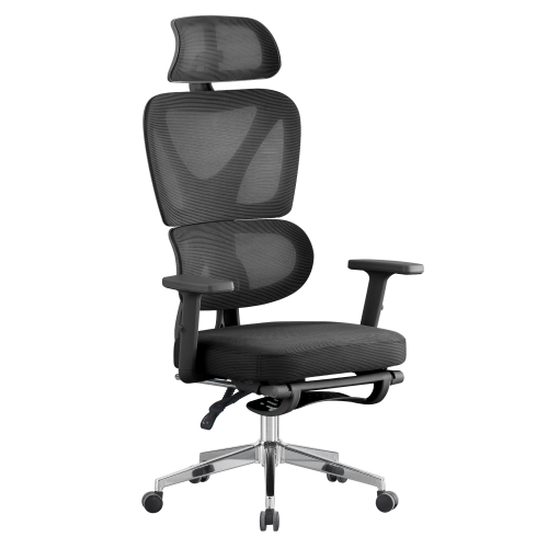 Kancelárske kreslo, čierna/chróm, DEMOS