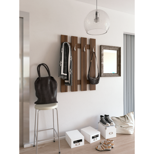 Vešiaková stena, orech tabacco, KORADO NEW KV11