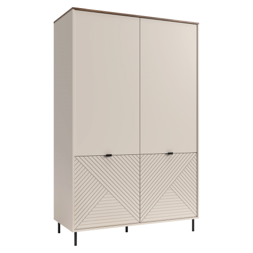 Skriňa, kašmír/dub castello, EYCO 4D