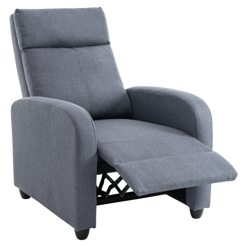 Relaxačné kreslo, sivá, KRESO NEW Relaxačné kreslo, sivá, KRESO NEW